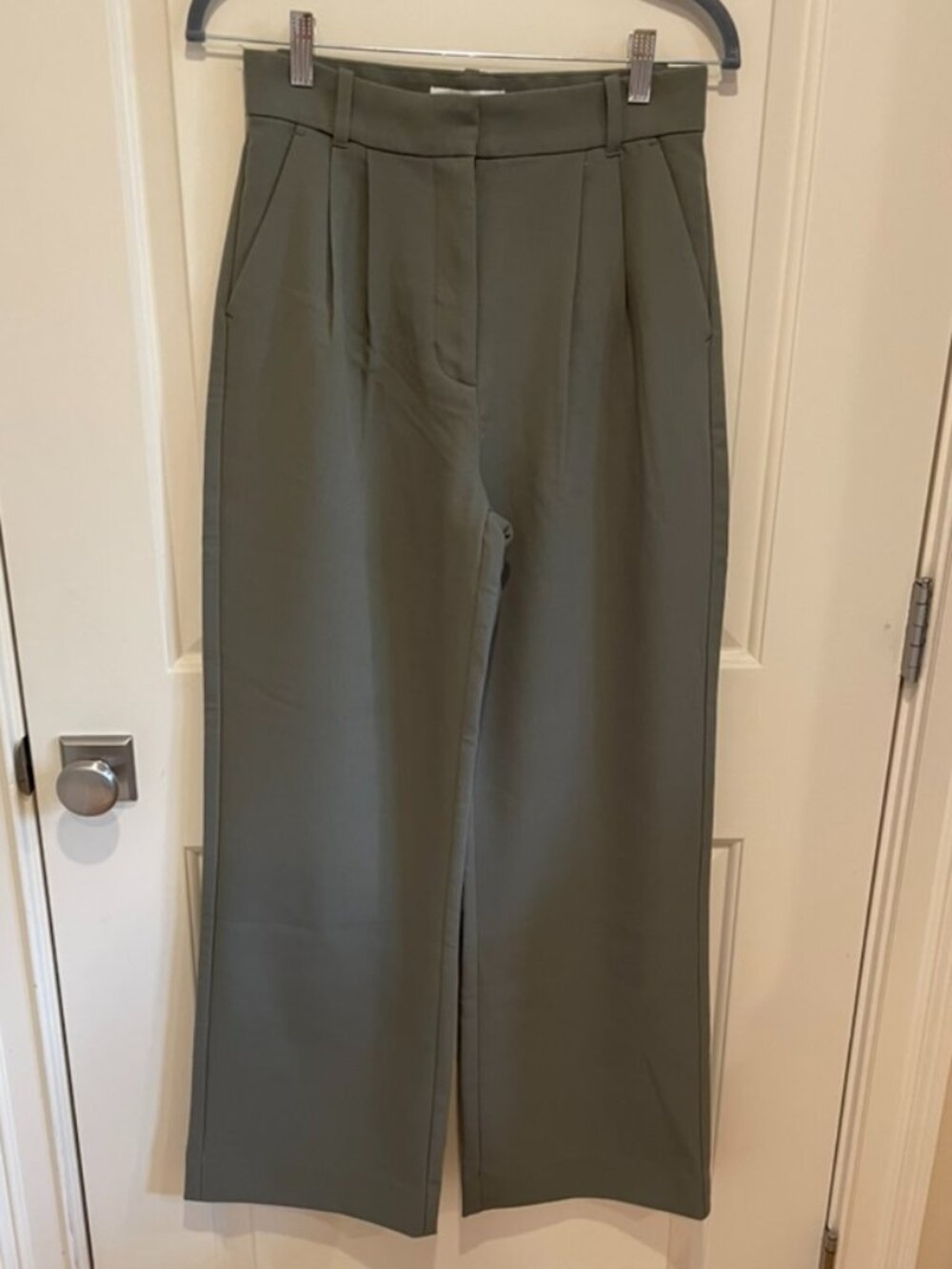 Abercrombie Sloane Tailored Wide Leg Pant